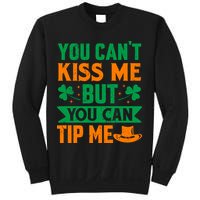 St Patrick's Day Lucky Shamrock Waitress Bartender Waiter Sweatshirt