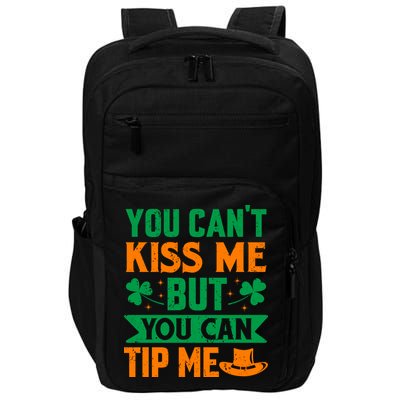 St Patrick's Day Lucky Shamrock Waitress Bartender Waiter Impact Tech Backpack