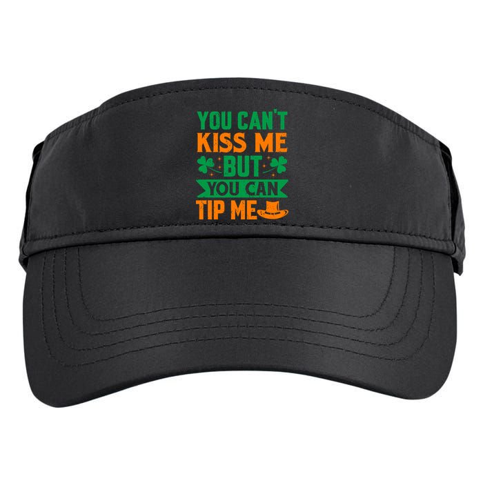 St Patrick's Day Lucky Shamrock Waitress Bartender Waiter Adult Drive Performance Visor