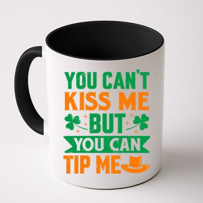 St Patrick's Day Lucky Shamrock Waitress Bartender Waiter Mug