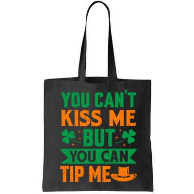 St Patrick's Day Lucky Shamrock Waitress Bartender Waiter Bag