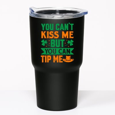 St Patrick's Day Lucky Shamrock Waitress Bartender Waiter Tumbler