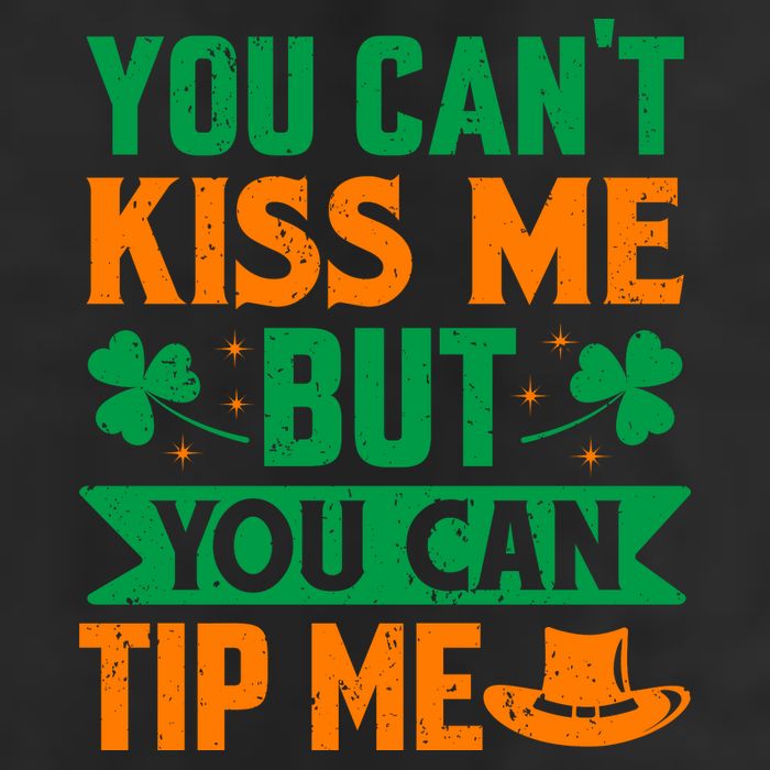 St Patrick's Day Lucky Shamrock Waitress Bartender Waiter 25L Jumbo Tote