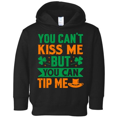 St Patrick's Day Lucky Shamrock Waitress Bartender Waiter Toddler Hoodie