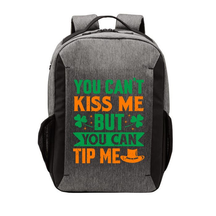 St Patrick's Day Lucky Shamrock Waitress Bartender Waiter Vector Backpack