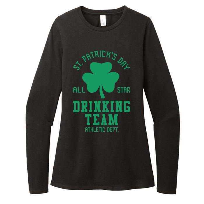 St. Patrick's Day Drinking Team Gift Drink Womens CVC Long Sleeve Shirt