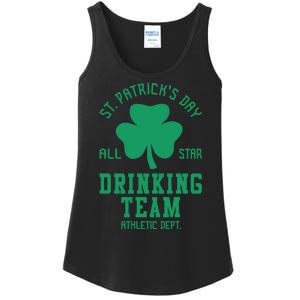 St. Patrick's Day Drinking Team Gift Drink Ladies Essential Tank