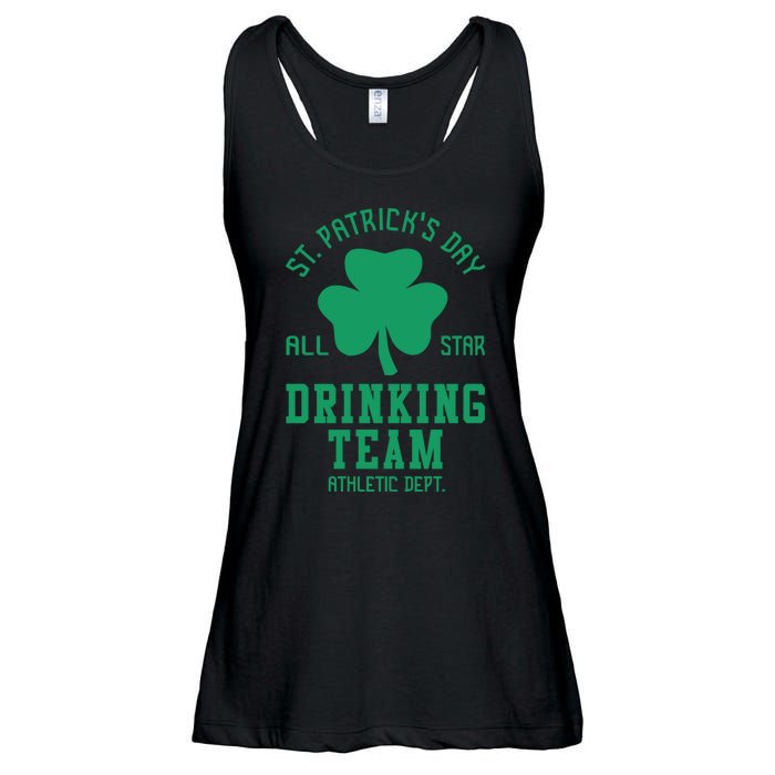 St. Patrick's Day Drinking Team Gift Drink Ladies Essential Flowy Tank