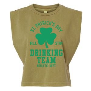 St. Patrick's Day Drinking Team Gift Drink Garment-Dyed Women's Muscle Tee