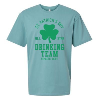 St. Patrick's Day Drinking Team Gift Drink Sueded Cloud Jersey T-Shirt