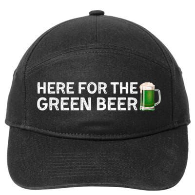 St Patricks Day Beer Shamrock Irish 7-Panel Snapback Hat