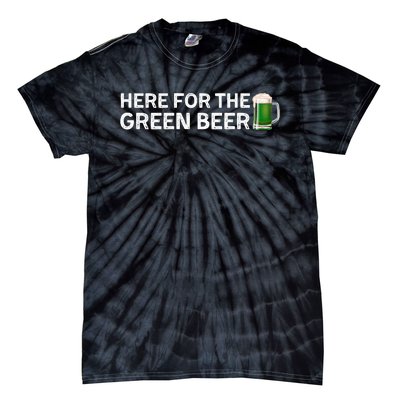 St Patricks Day Beer Shamrock Irish Tie-Dye T-Shirt