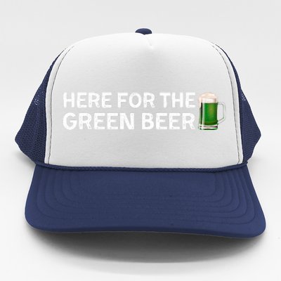 St Patricks Day Beer Shamrock Irish Trucker Hat