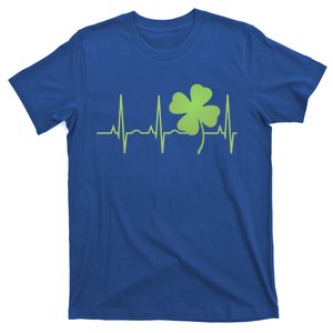 St Patricks Day Cute Gift Irish Heartbeat Hooded Gift T-Shirt