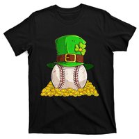 St Patricks Day Baseball Sharmcok Irish T-Shirt