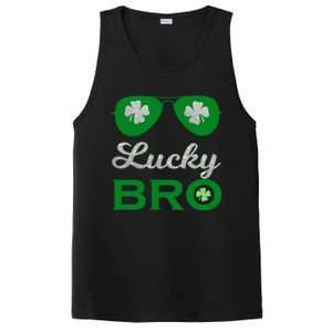 St Patricks Day Lucky Bro Gift PosiCharge Competitor Tank