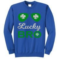 St Patricks Day Lucky Bro Gift Sweatshirt