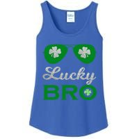 St Patricks Day Lucky Bro Gift Ladies Essential Tank