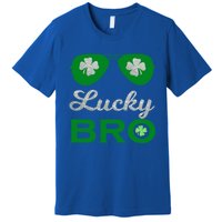 St Patricks Day Lucky Bro Gift Premium T-Shirt