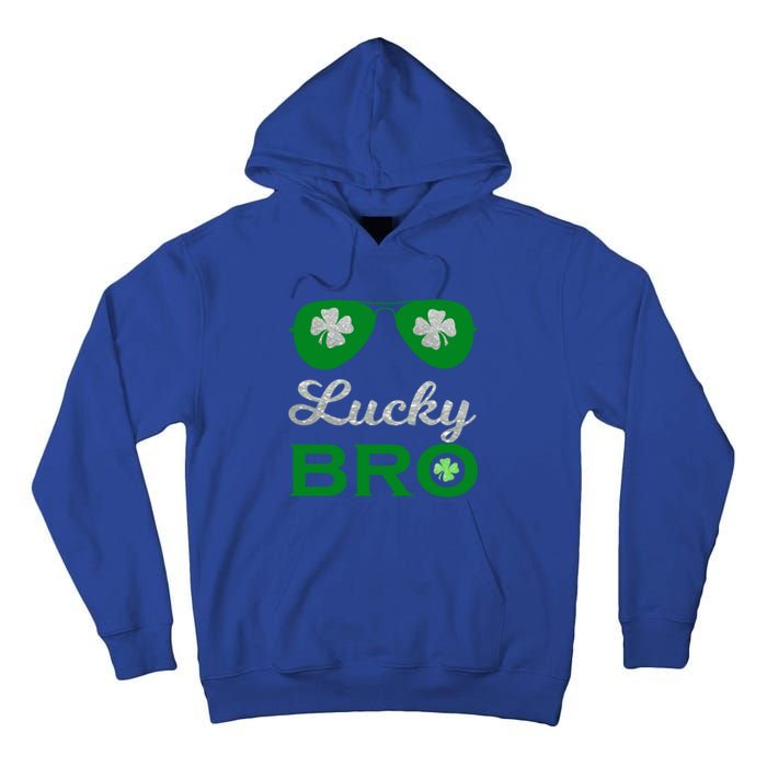 St Patricks Day Lucky Bro Gift Tall Hoodie