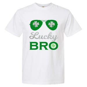 St Patricks Day Lucky Bro Gift Garment-Dyed Heavyweight T-Shirt