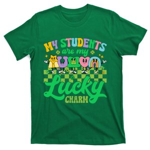 St Patricks Day Teacher My Students Are My Lucky Charm T-Shirt