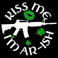 St Patricks Day Kiss Me Im Arish Ar Gun Cooling Performance Crew T-Shirt