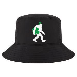 St Patricks Day Bigfoot Clover Leaf Irish Sasquatch Cool Comfort Performance Bucket Hat