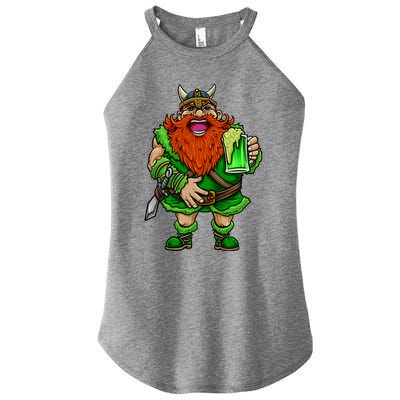 St Patricks Day Meaningful Gift Irish Viking Drawing Gift Meaningful Gift Women’s Perfect Tri Rocker Tank