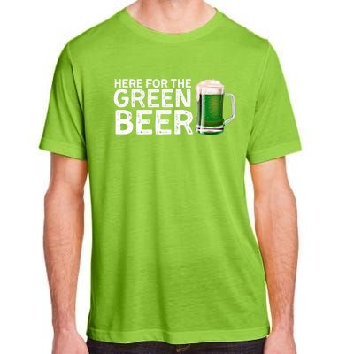 St Patricks Day Beer Shamrock Irish Adult ChromaSoft Performance T-Shirt