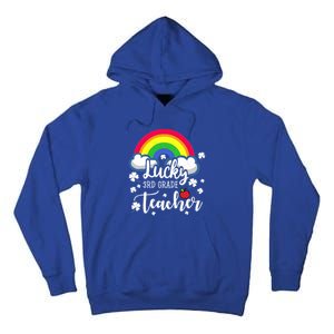 St Patricks Day Lucky 3rd Grade Teacher Cute Gift Tall Hoodie