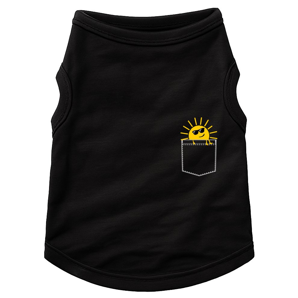 Sunrise Pocket Design Doggie Tank