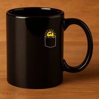 Sunrise Pocket Design 11oz C Handle Ceramic Mug