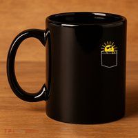 Sunrise Pocket Design 11oz C Handle Ceramic Mug