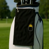 Sunrise Pocket Design Golf Towel
