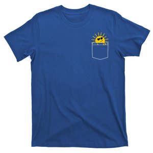 Sunrise Pocket Design T-Shirt