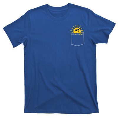 Sunrise Pocket Design T-Shirt