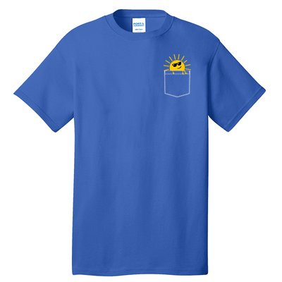 Sunrise Pocket Design Tall T-Shirt