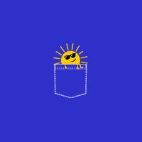 Sunrise Pocket Design Premium T-Shirt