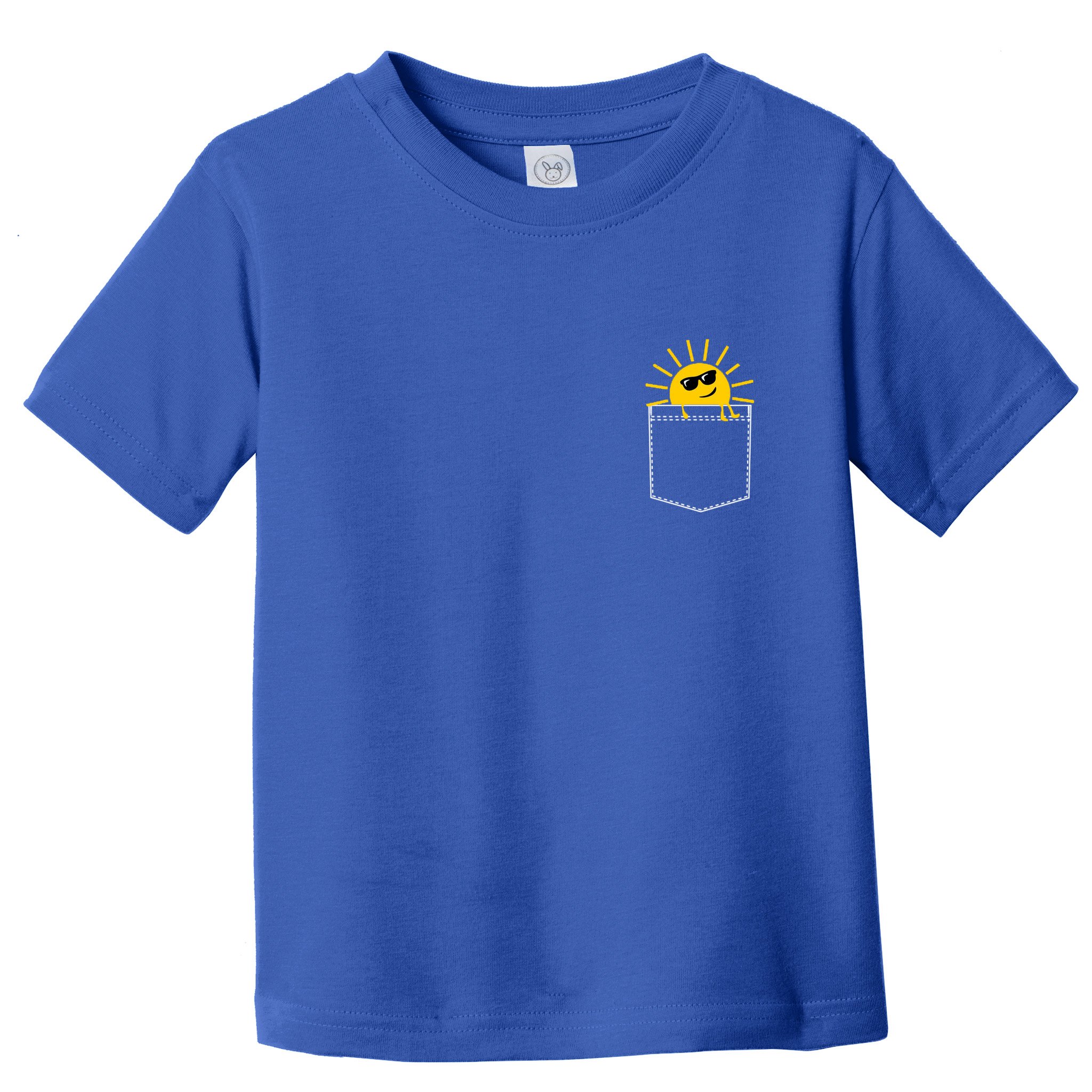 Sunrise Pocket Design Toddler T-Shirt