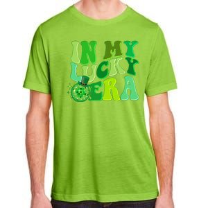 St Patricks Day In My Lucky Era Disco Ball Adult ChromaSoft Performance T-Shirt