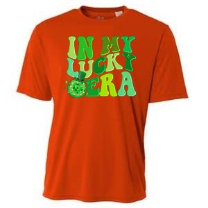 St Patricks Day In My Lucky Era Disco Ball Cooling Performance Crew T-Shirt