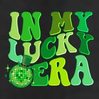 St Patricks Day In My Lucky Era Disco Ball Adult Drive Performance Visor