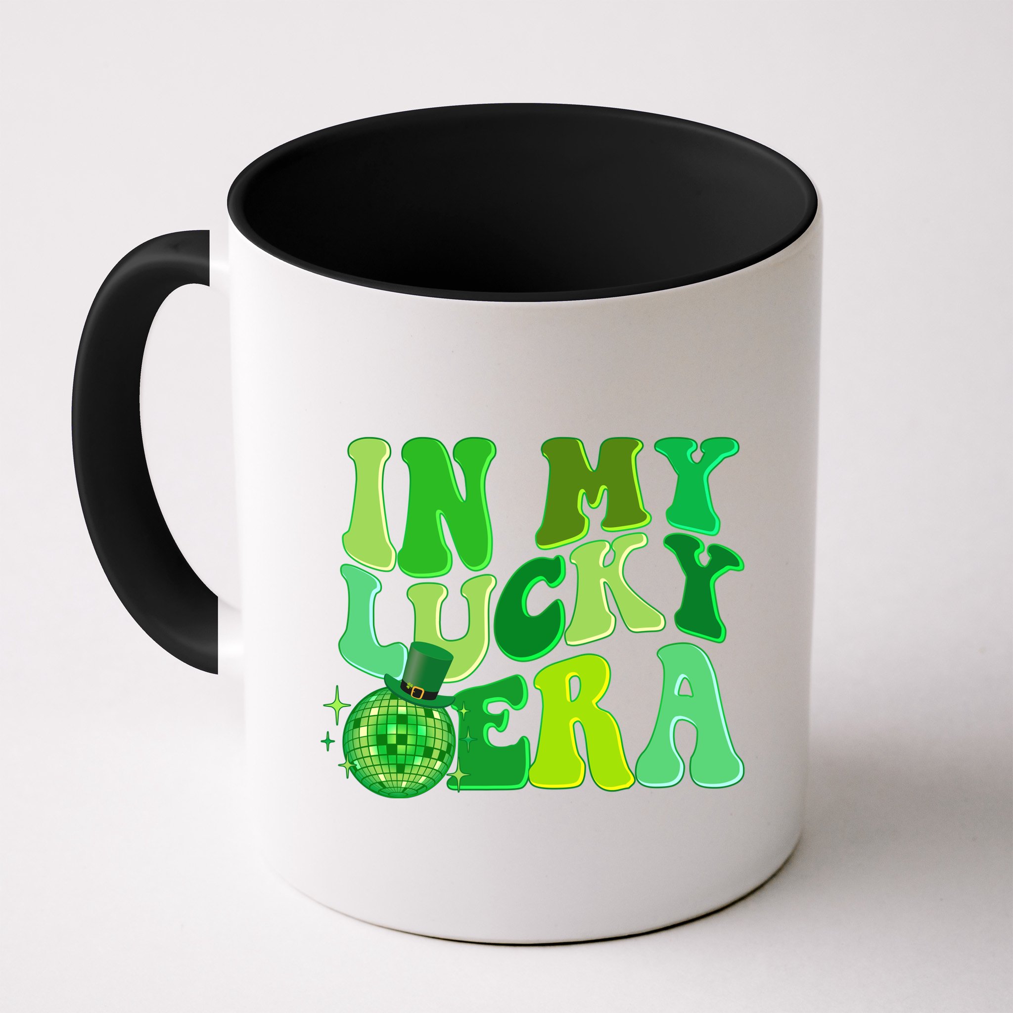 St Patricks Day In My Lucky Era Disco Ball Mug