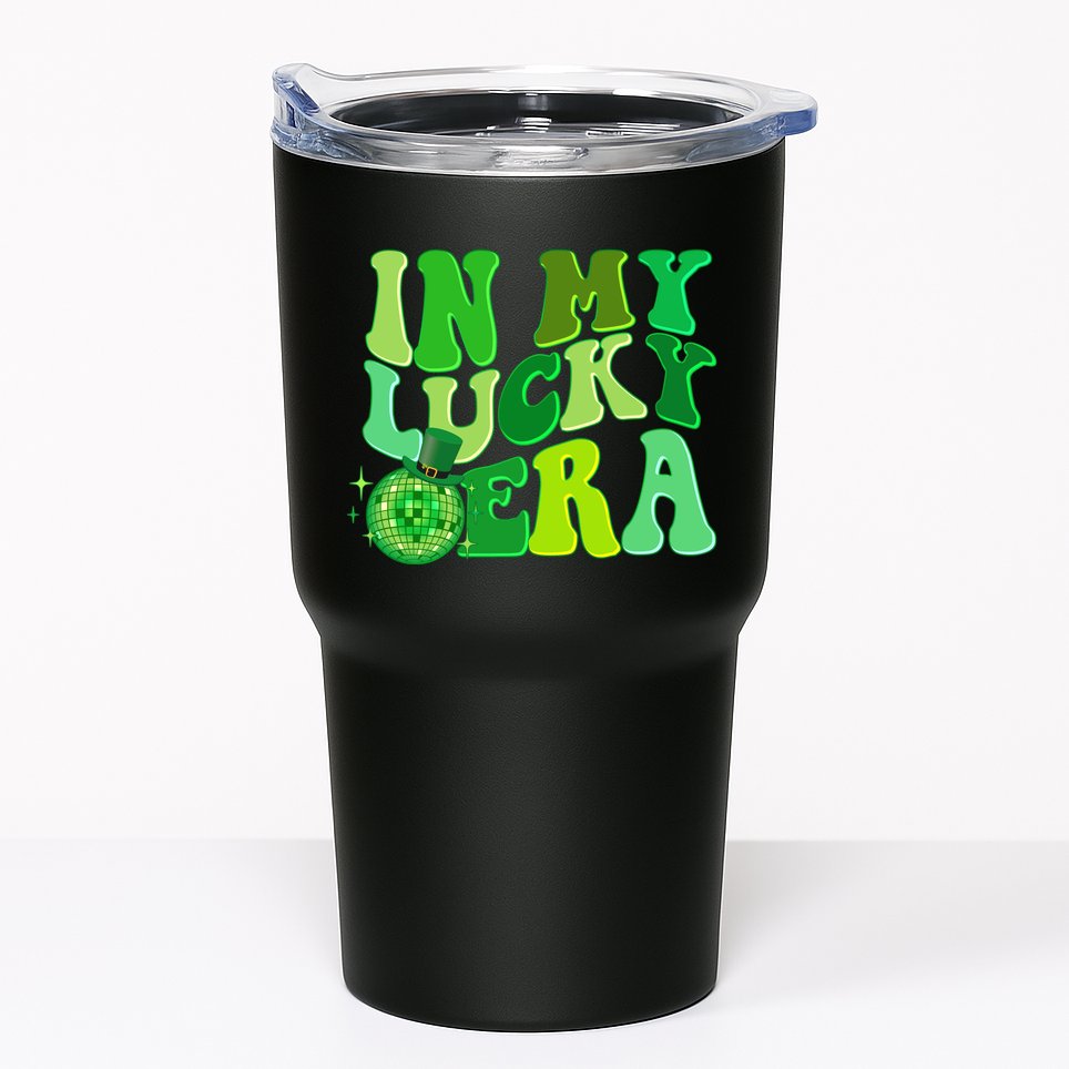 St Patricks Day In My Lucky Era Disco Ball Tumbler