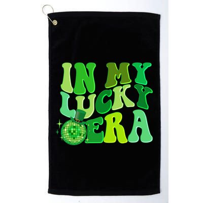 St Patricks Day In My Lucky Era Disco Ball Golf Towel