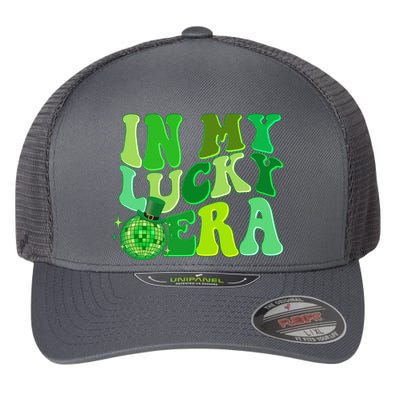 St Patricks Day In My Lucky Era Disco Ball Flexfit Unipanel Trucker Cap