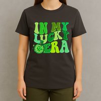 St Patricks Day In My Lucky Era Disco Ball T-Shirt