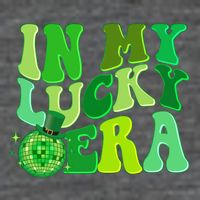 St Patricks Day In My Lucky Era Disco Ball T-Shirt