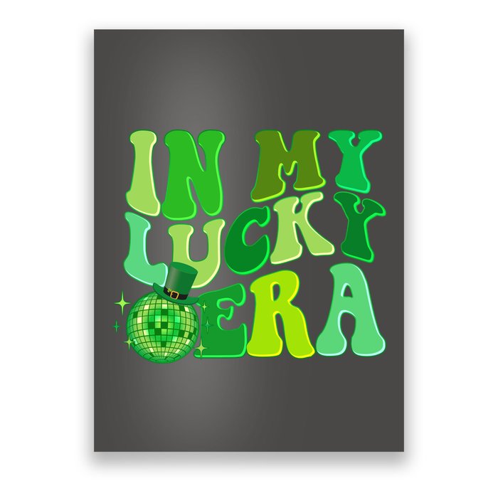 St Patricks Day In My Lucky Era Disco Ball Poster